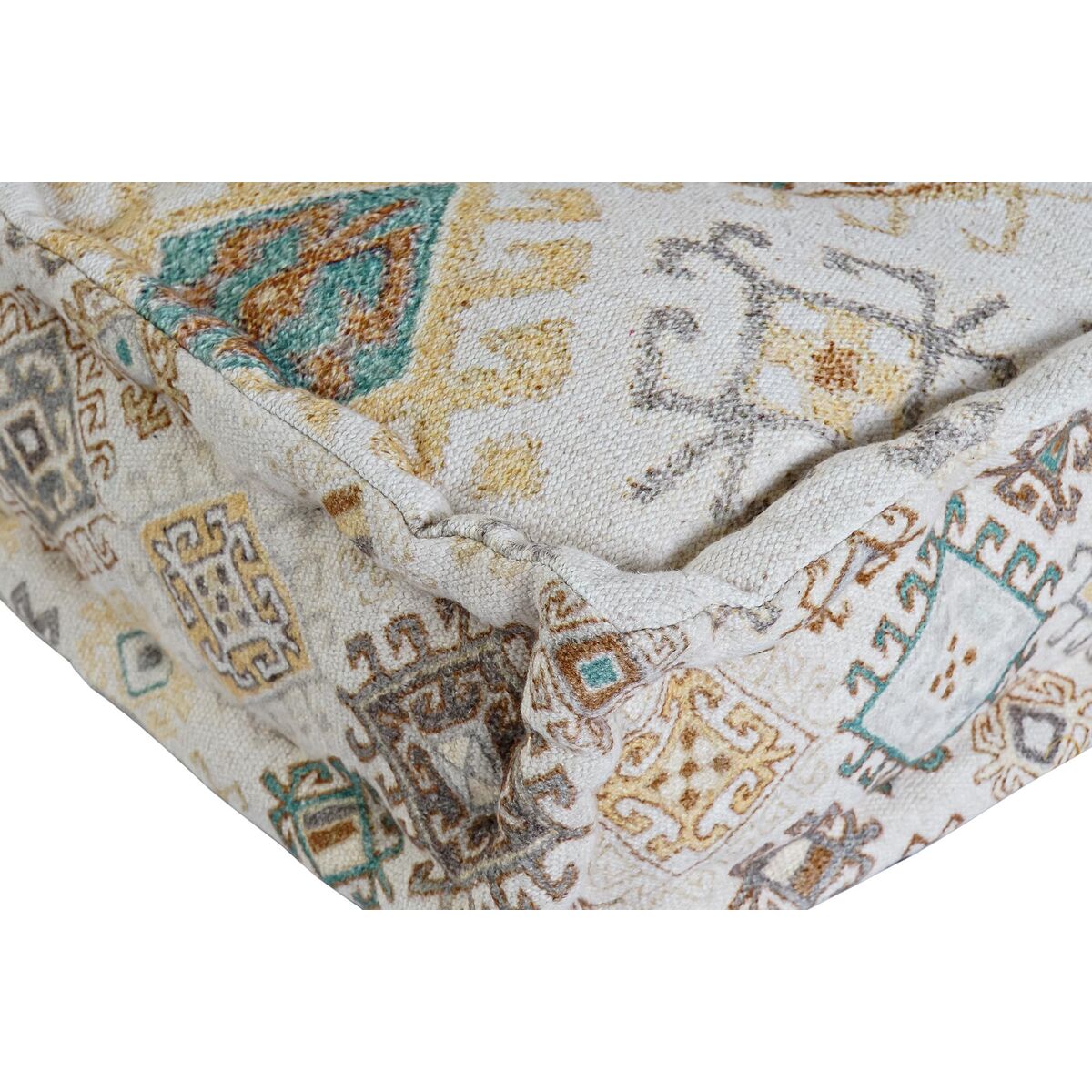Divano a 2 Piazze DKD Home Decor Giallo Marrone Beige 145 x 76 x 13 cm - Immagine 6