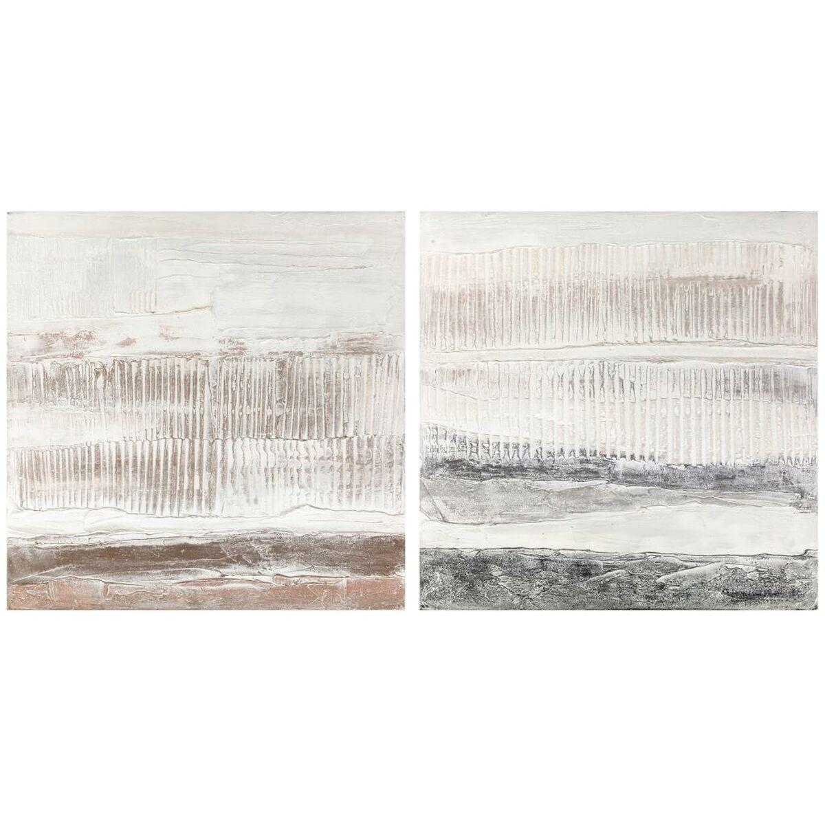 Tela DKD Home Decor Pino Tela 100 x 3,7 x 100 cm