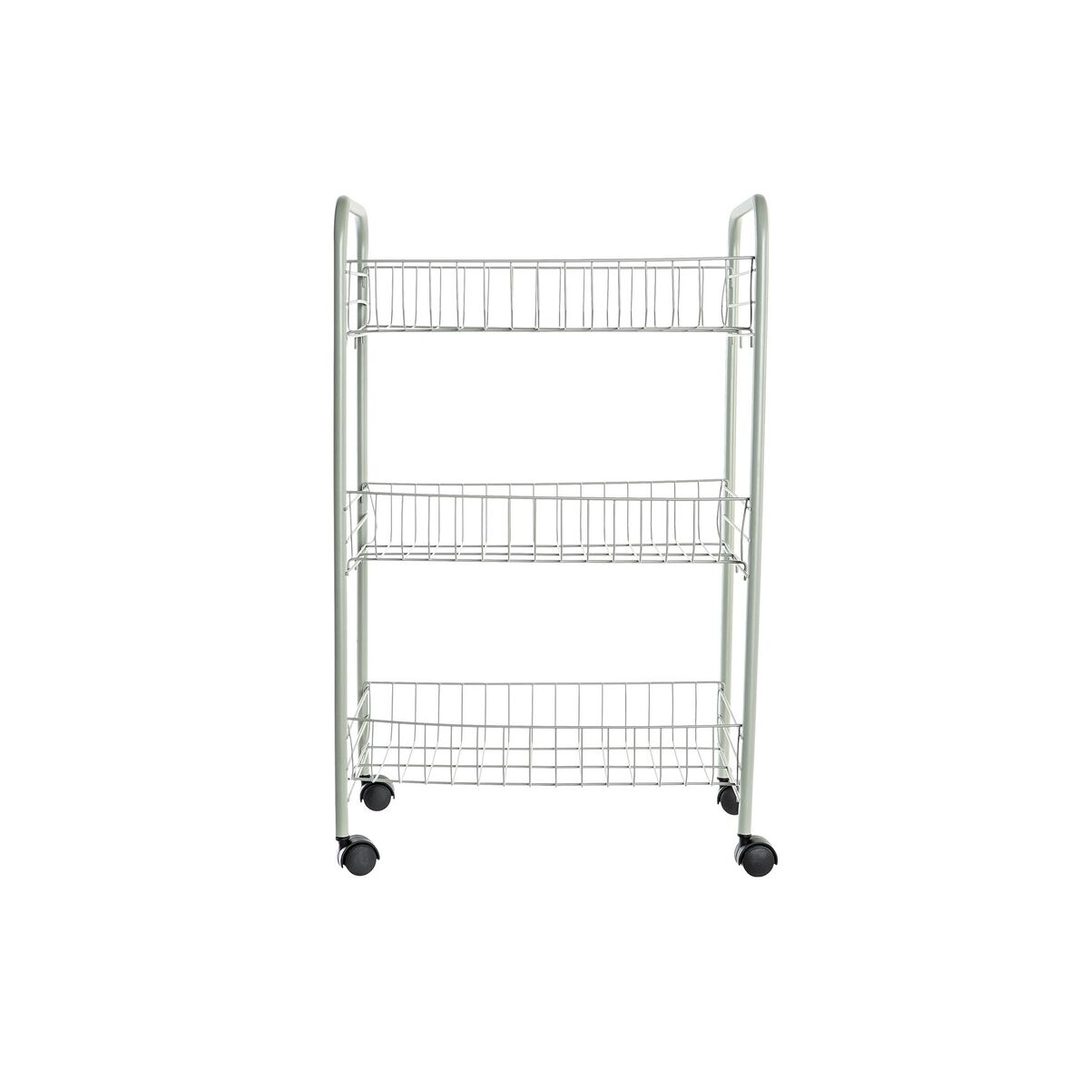 Carrello da Portata DKD Home Decor Verde Metallo polipropilene 40 x 26 x 62 cm - Immagine 3