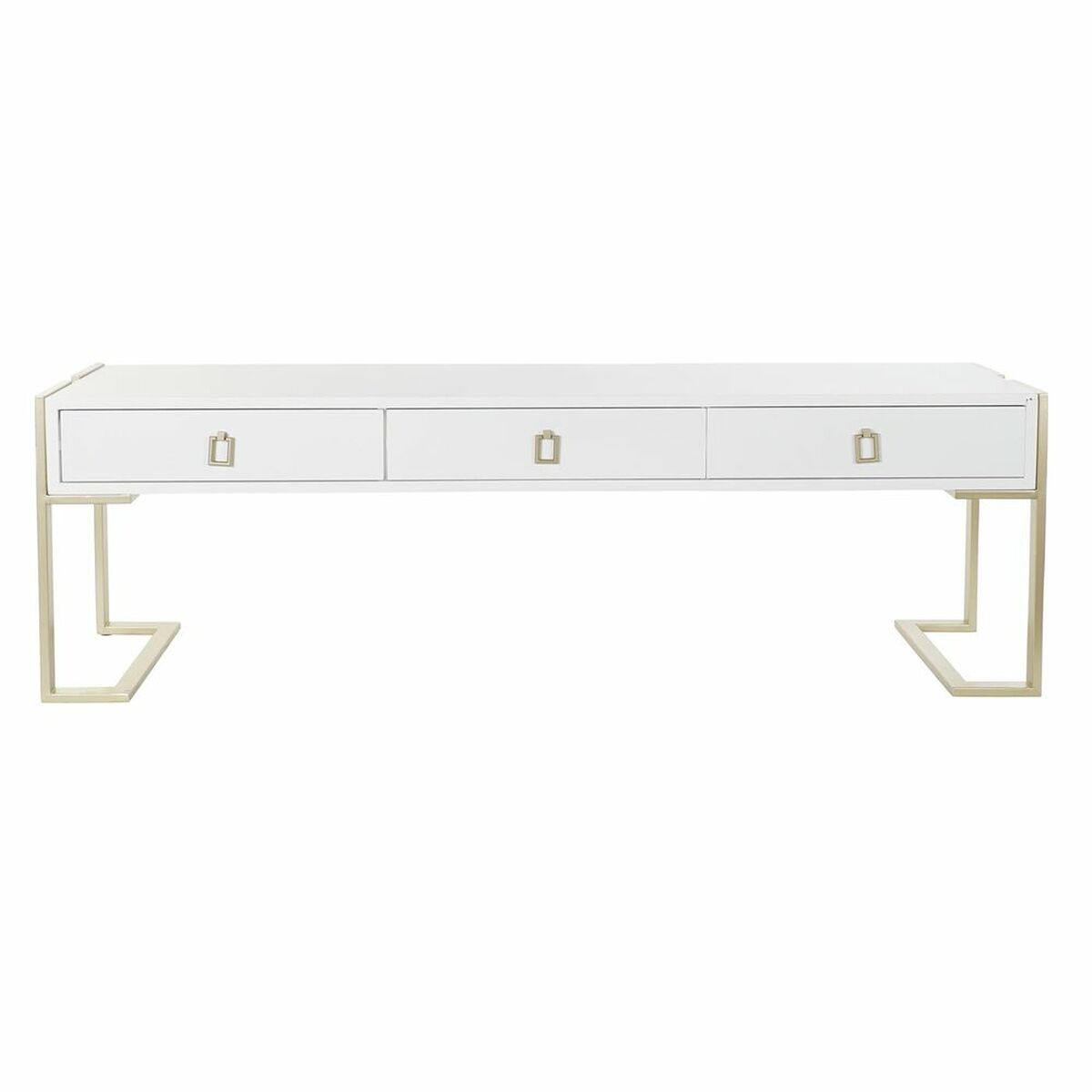 Tavolino da Caffè DKD Home Decor Metallo Legno (150 x 36 x 48 cm) - Immagine 5
