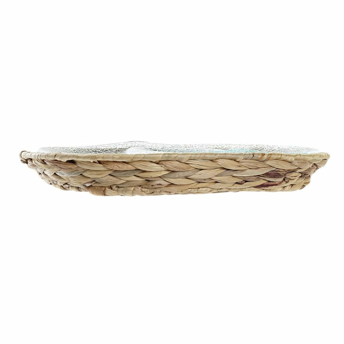 Vassoio per aperitivi DKD Home Decor 38 x 25 x 4 cm Cristallo Naturale Trasparente - Immagine 3