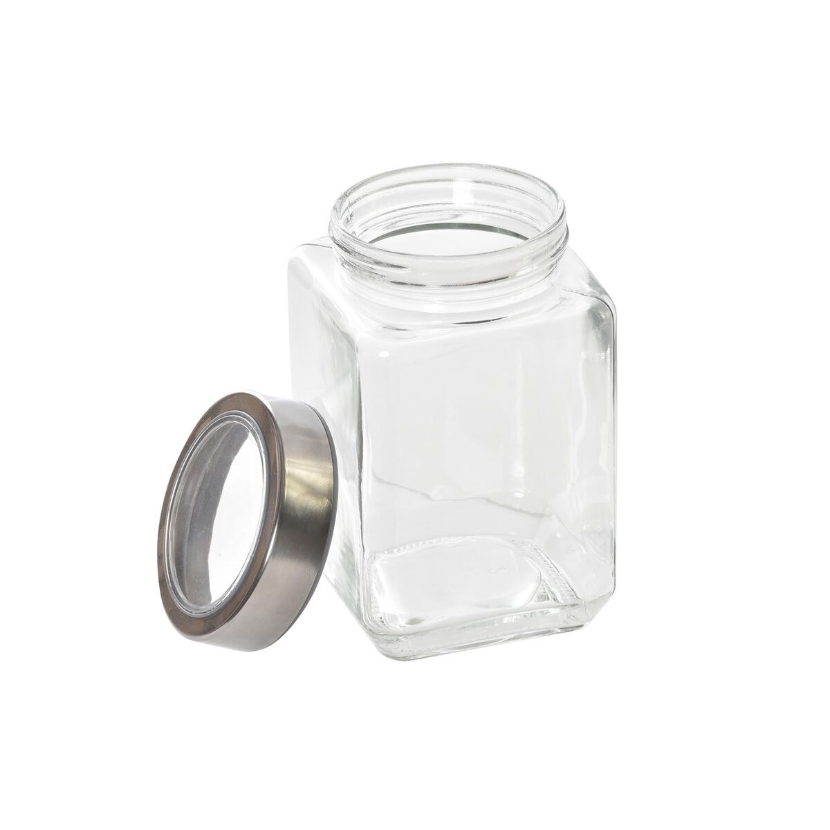 Set di 3 Barattoli DKD Home Decor 750 ml 8,5 x 8,5 x 18 cm - Immagine 2