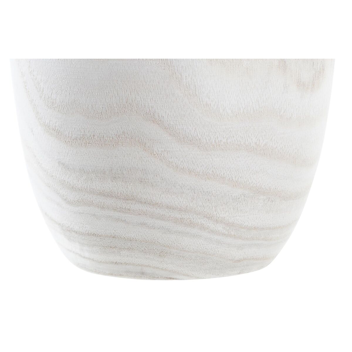 Vaso DKD Home Decor Marrone Naturale Quadrato Boho 15 x 15 x 20 cm - Immagine 2