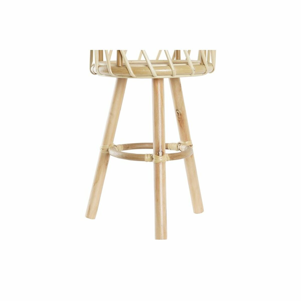 Vaso DKD Home Decor Naturale Bambù Bali (28 x 28 x 60 cm) - Immagine 3