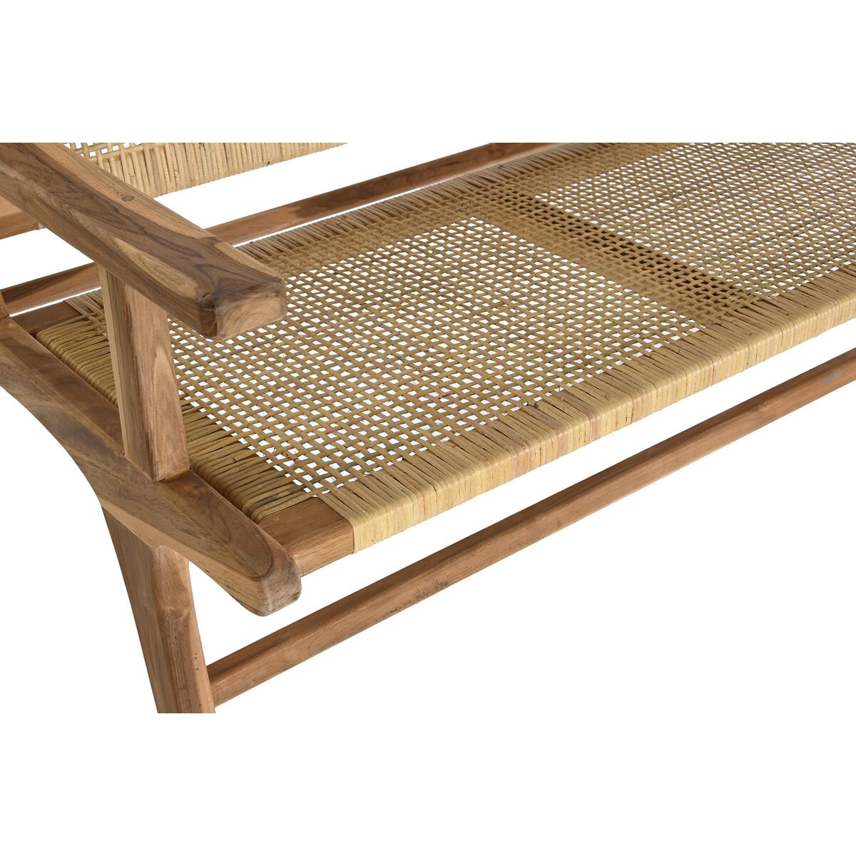 Panca DKD Home Decor Marrone Naturale 120 x 76 x 68 cm - Immagine 5