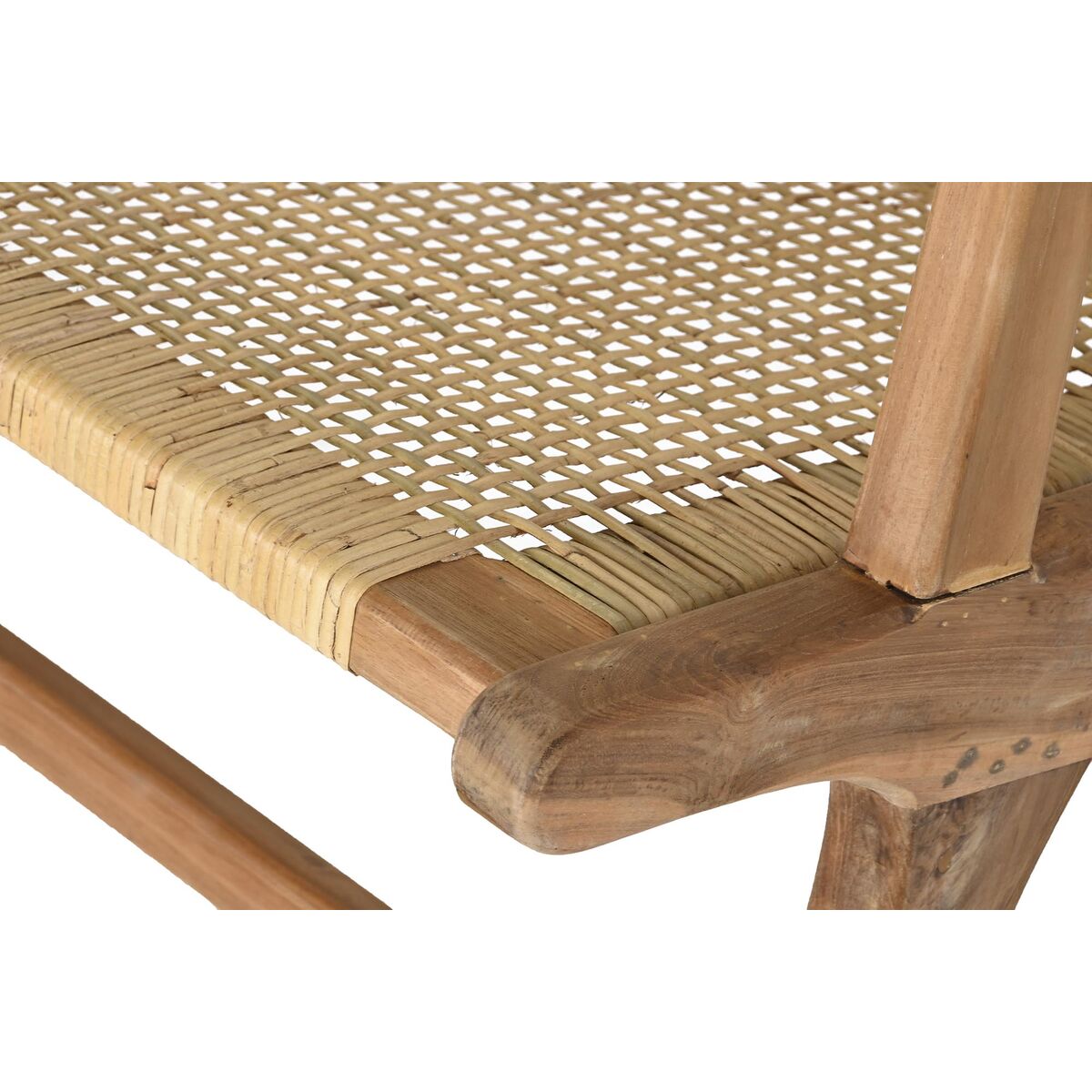Panca DKD Home Decor Marrone Naturale 120 x 76 x 68 cm - Immagine 4