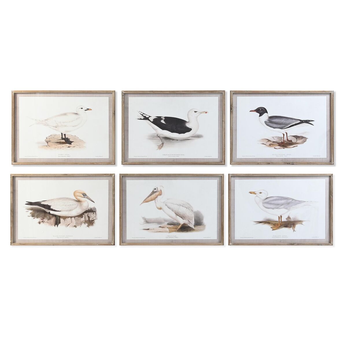 Quadro DKD Home Decor Cristallo Abete 70 x 2,5 x 50 cm - Immagine 1