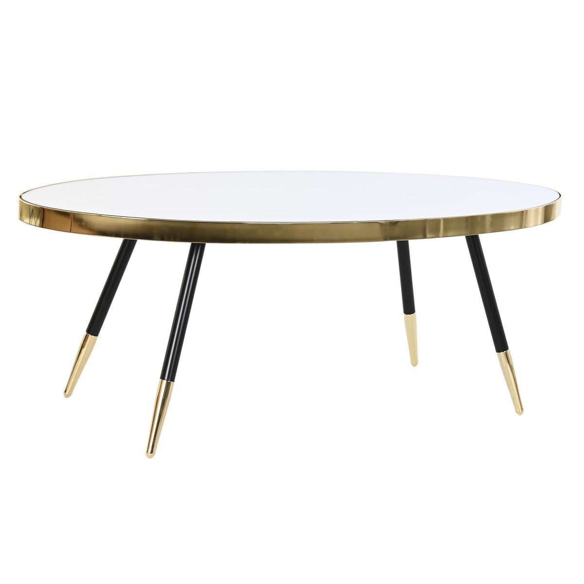 Tavolino da Caffè DKD Home Decor Specchio Acciaio (110 x 50 x 41,5 cm) - Immagine 3