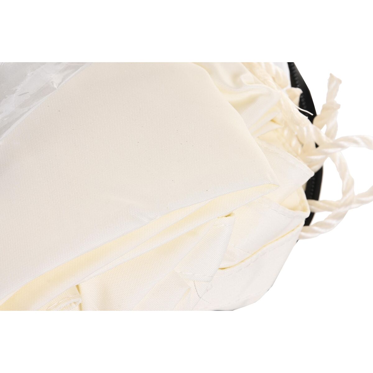 Vela parasole DKD Home Decor Beige 500 x 500 x 2 cm Candela - Immagine 3