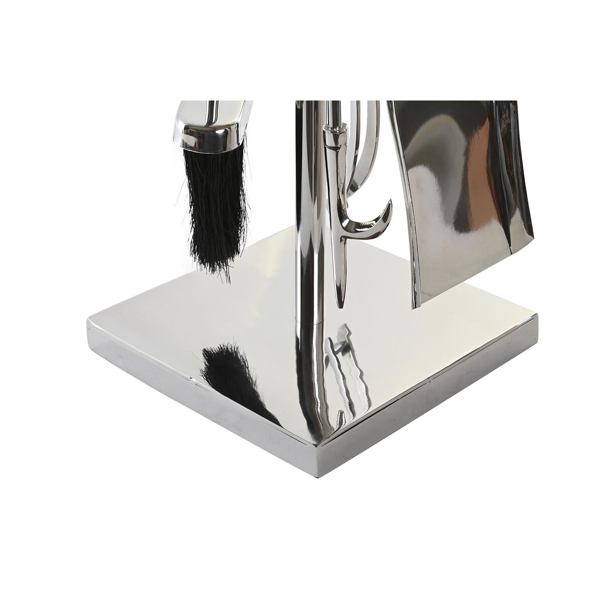 Utensili da Camino DKD Home Decor Acciaio inossidabile Alluminio (20 x 20 x 78 cm) - Immagine 2