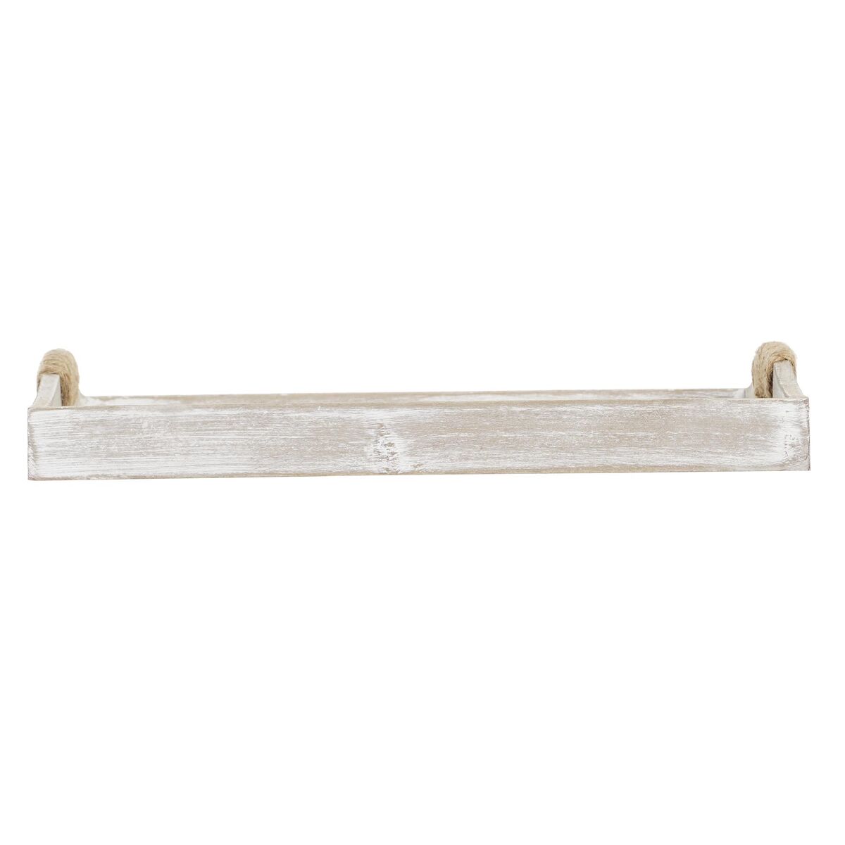 Set di Vassoi DKD Home Decor Beige 40 x 30 x 6 cm Legno MDF (2 Unità) - Immagine 3