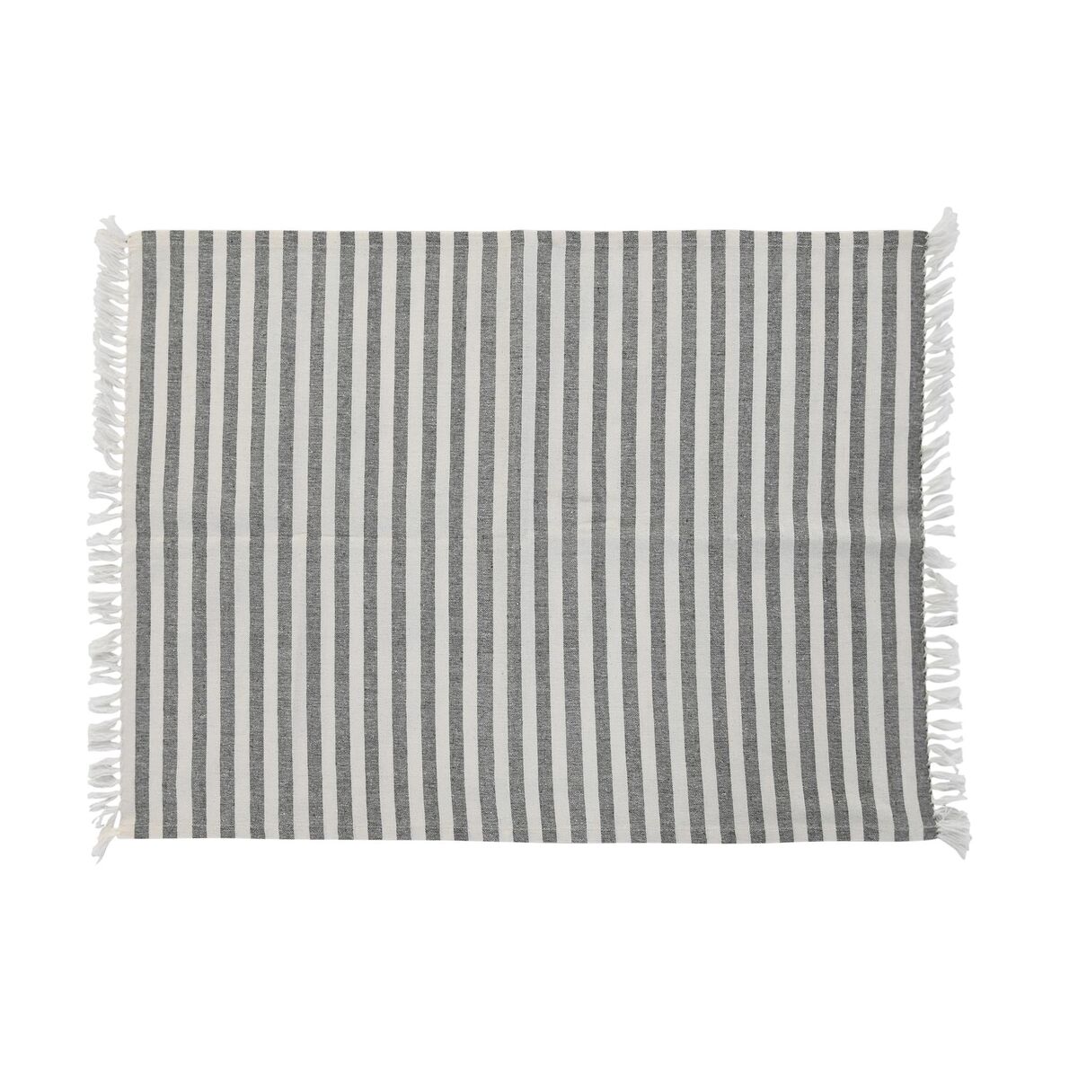 Grembiule con Tasca DKD Home Decor 70 x 1 x 85 cm Grigio Cotone Bianco Verde - Immagine 3