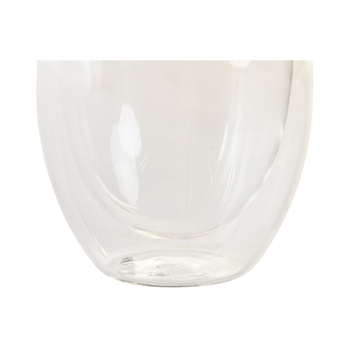 Set di Bicchieri DKD Home Decor Trasparente Cristallo Vetro Borosilicato 100 ml 2 Pezzi - Immagine 3