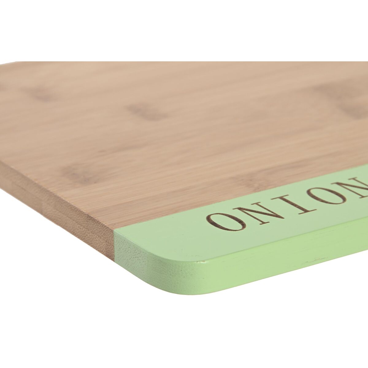 Tagliere DKD Home Decor Azzurro Verde Rosa Bambù 33,5 x 22,4 x 1,2 cm - Immagine 2