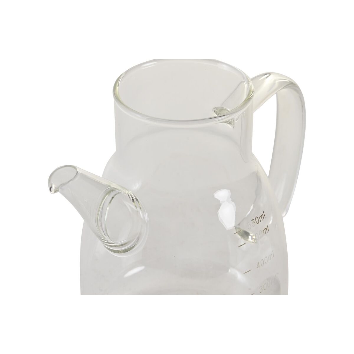 Oliera DKD Home Decor 17 x 10 x 15,5 cm Argentato Acciaio inossidabile 550 ml Vetro Borosilicato - Immagine 2