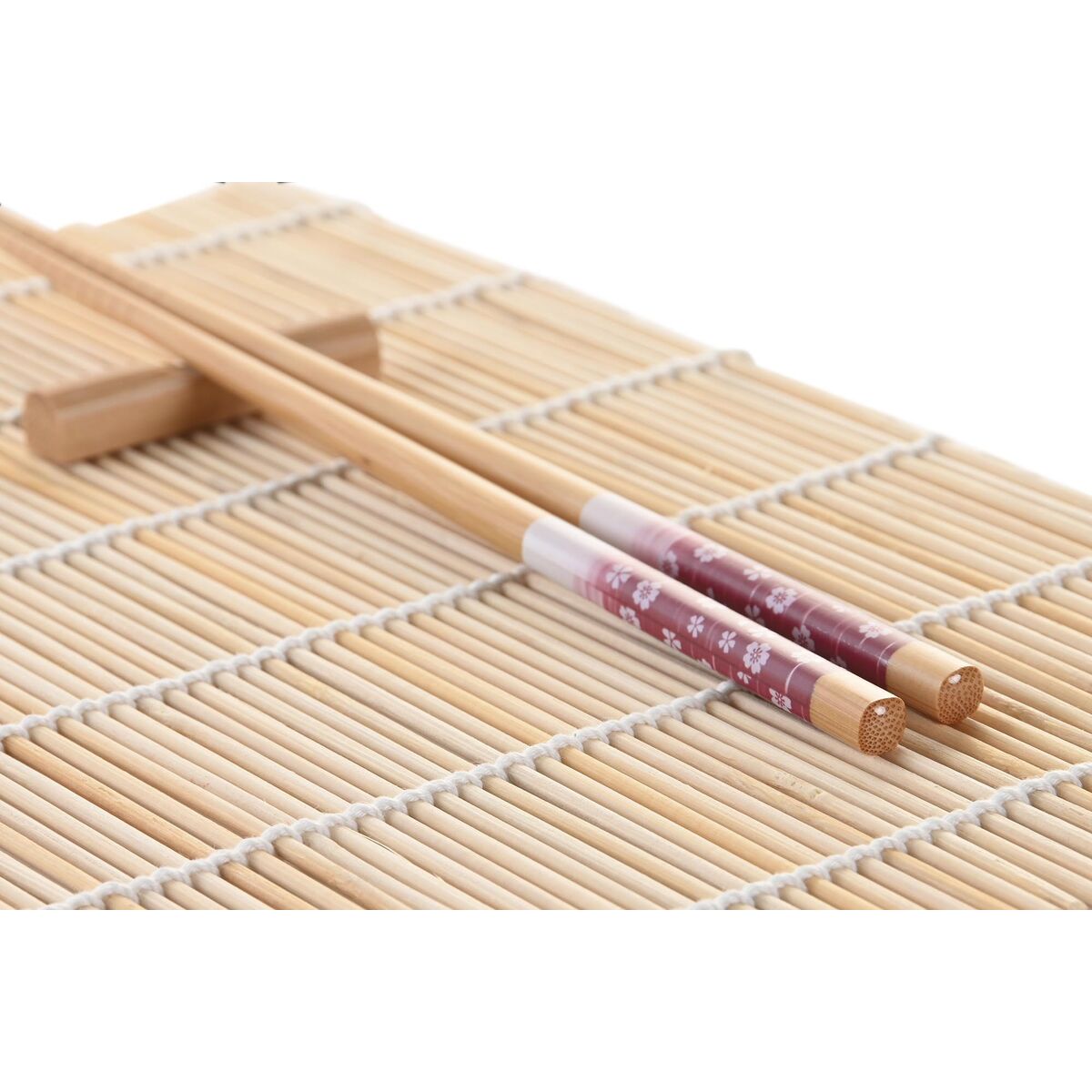 Set per Sushi DKD Home Decor 14,5 x 14,5 x 31 cm Multicolore Mandala Gres Orientale (16 Pezzi) - Immagine 2