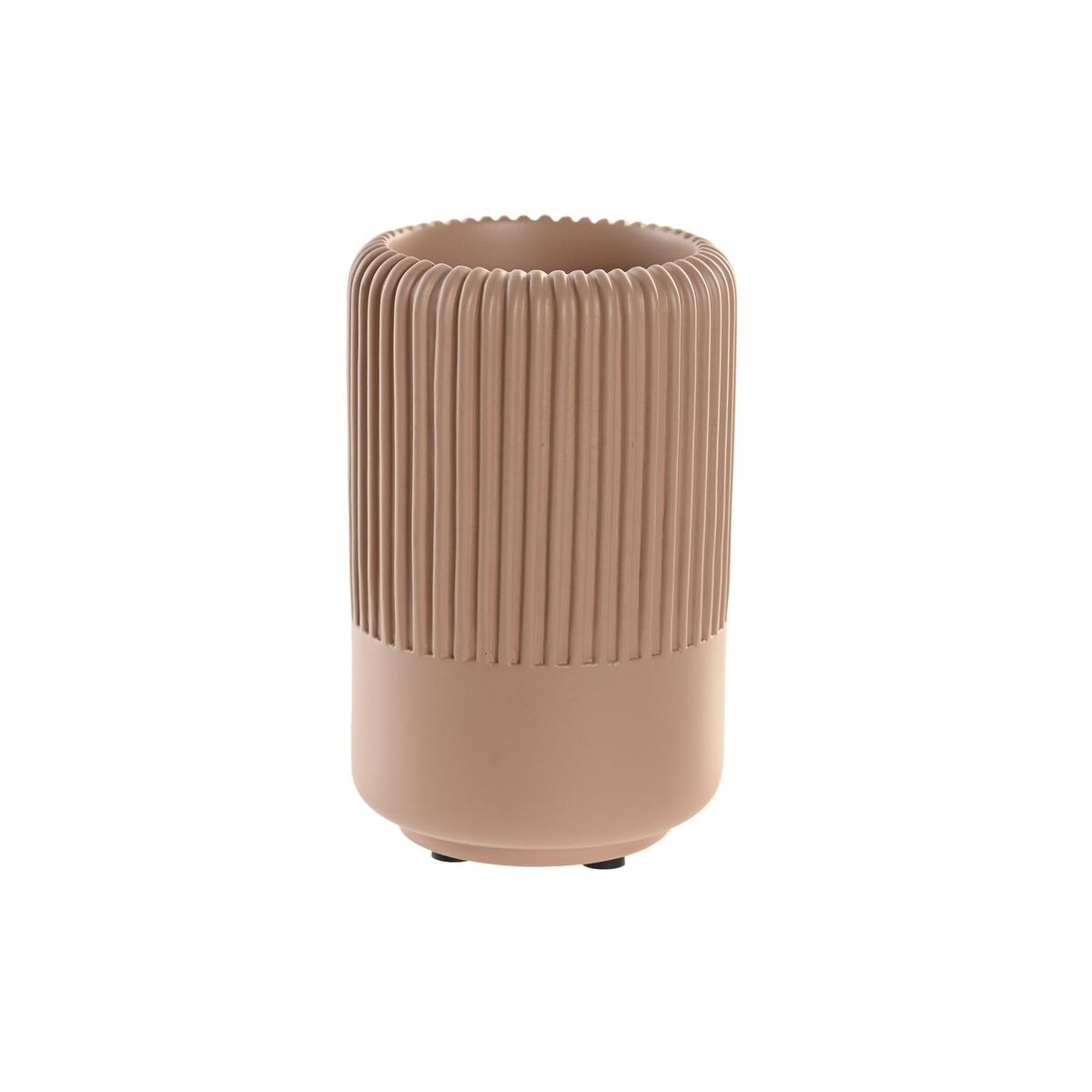 Bicchiere DKD Home Decor Terracotta Cemento 7 x 7 x 11 cm