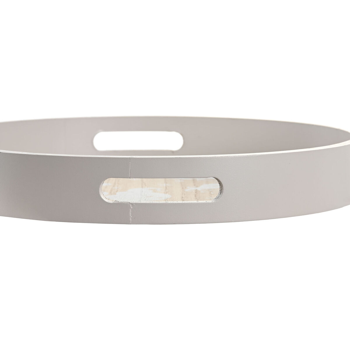 Vassoio per aperitivi DKD Home Decor Azzurro Bianco 35 x 35 x 5 cm Legno MDF (2 Unità) - Immagine 2