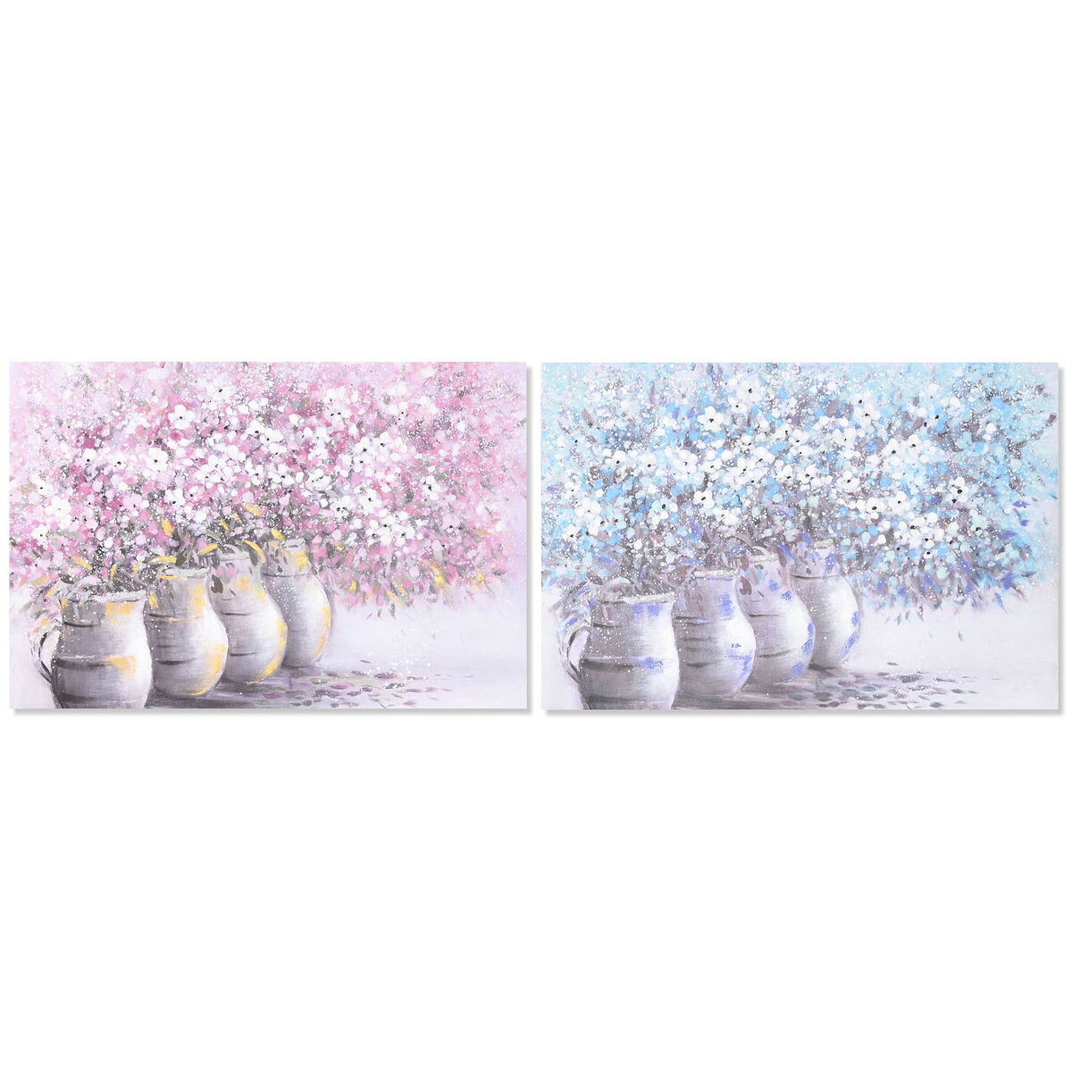 Tela DKD Home Decor Tela Legno MDF 120 x 3 x 80 cm