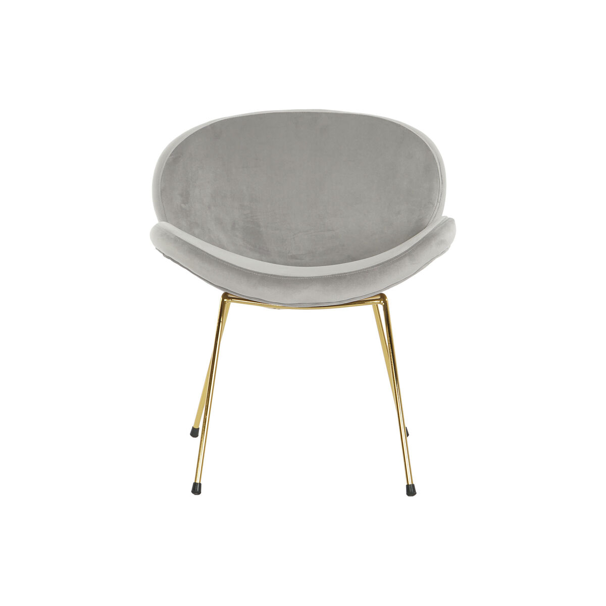 Sedia DKD Home Decor Dorato Grigio chiaro 62 x 58 x 73 cm - Immagine 5
