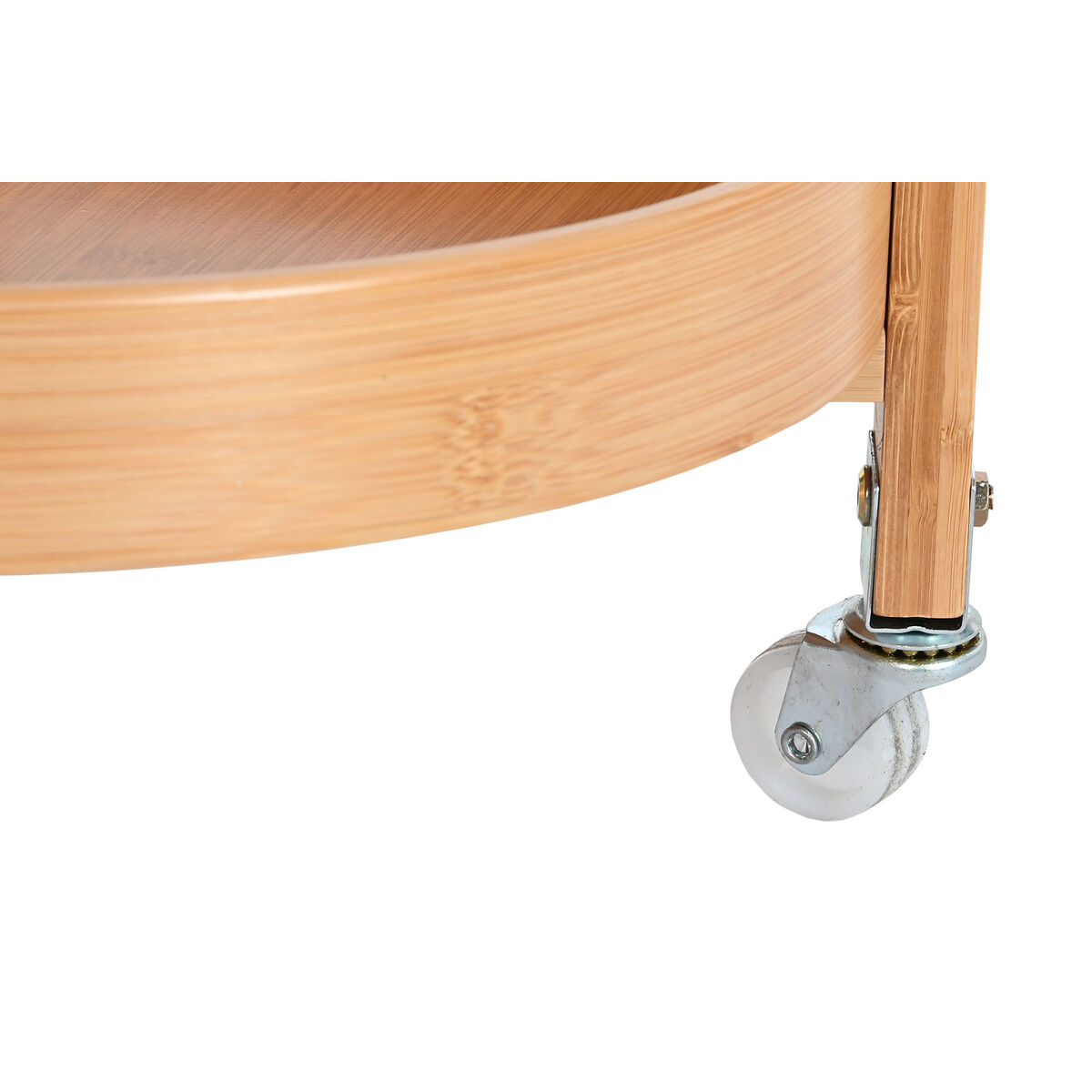 Carrello da Portata DKD Home Decor Naturale 44 x 44 x 90 cm - Immagine 3