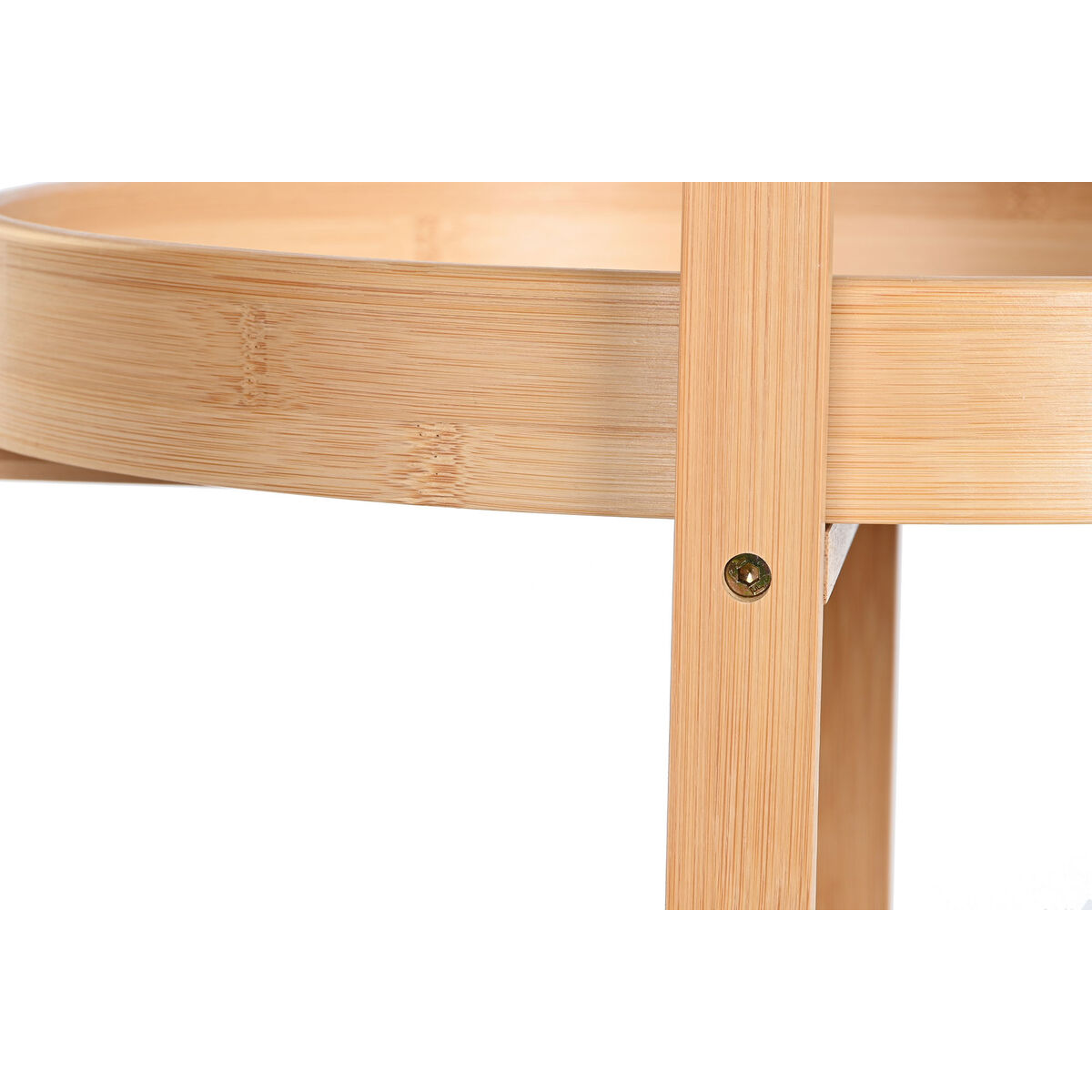 Carrello da Portata DKD Home Decor Naturale 44 x 44 x 90 cm - Immagine 2