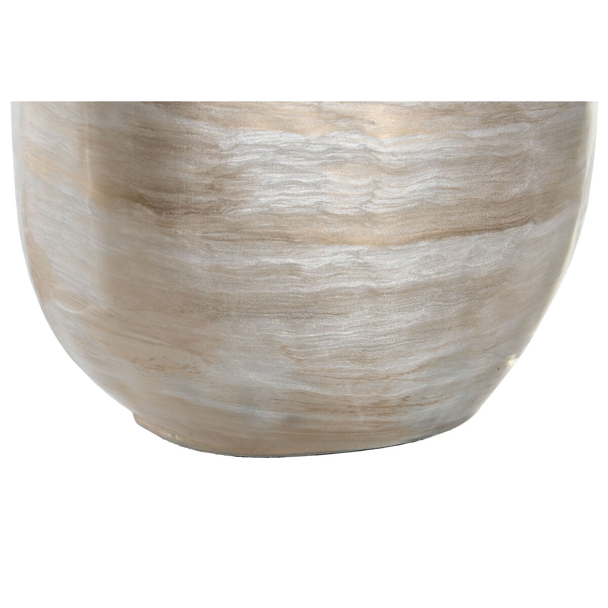 Vaso DKD Home Decor Multicolore Alluminio Cristallo 19 x 12 x 55 cm - Immagine 3