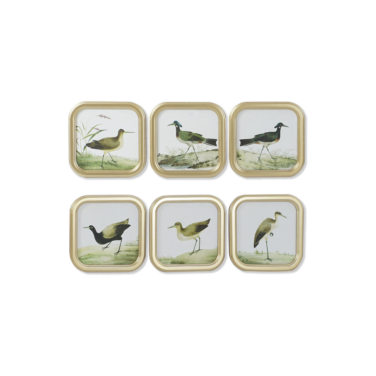 Quadro DKD Home Decor Cristallo Legno MDF 30 x 2 x 30 cm