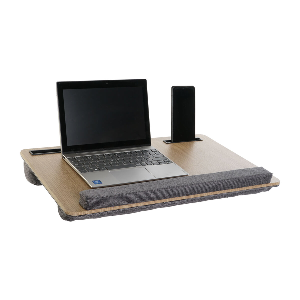 Vassoio Home ESPRIT Poliestere Legno MDF 55 x 35 x 7 cm - Immagine 4