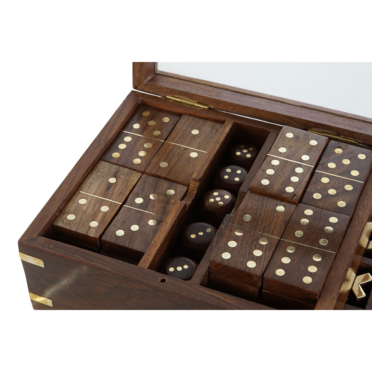 Giochi Home ESPRIT Legno Cristallo 15 x 15 x 7 cm - Immagine 2