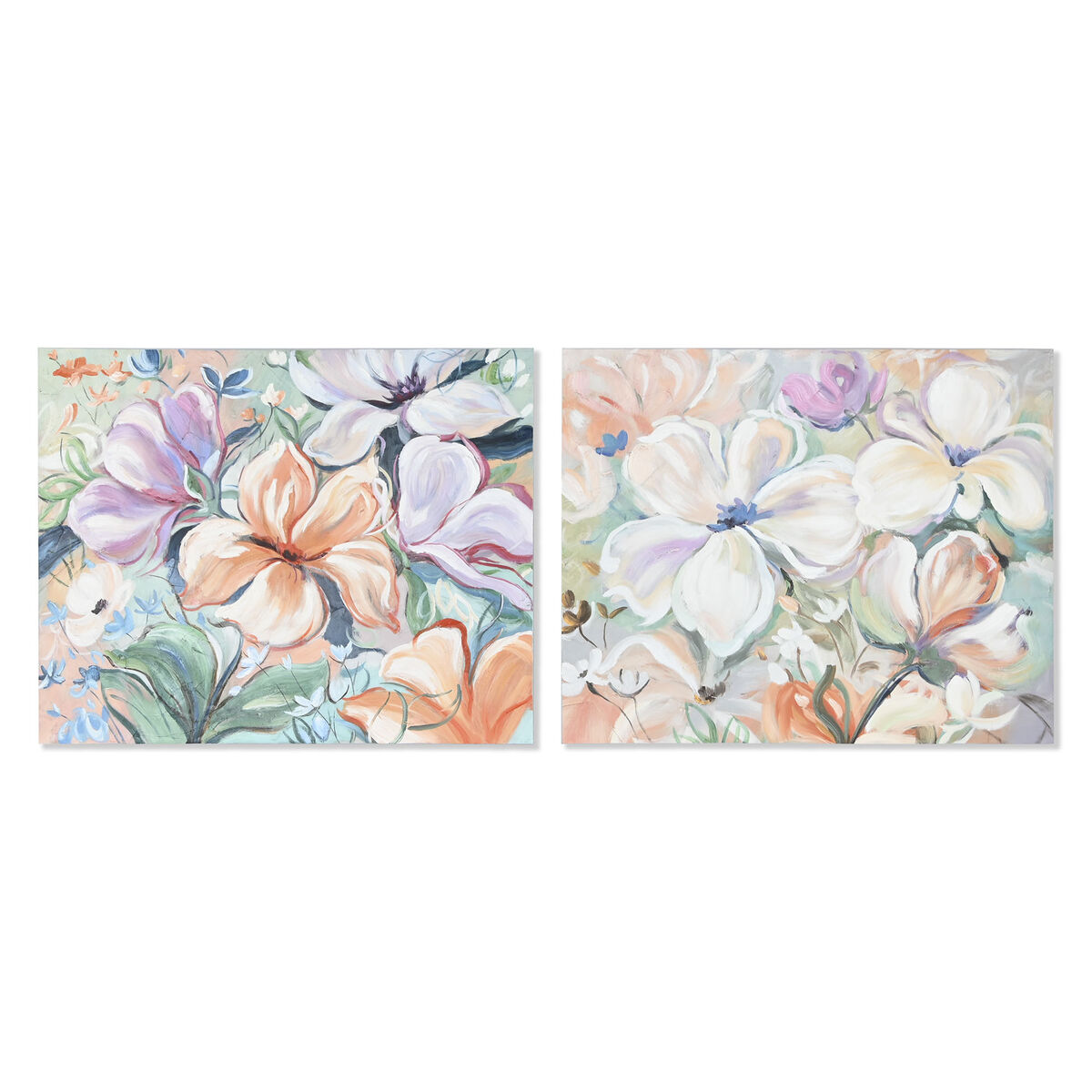 Tela Home ESPRIT Pino Tela 100 x 3,7 x 80 cm