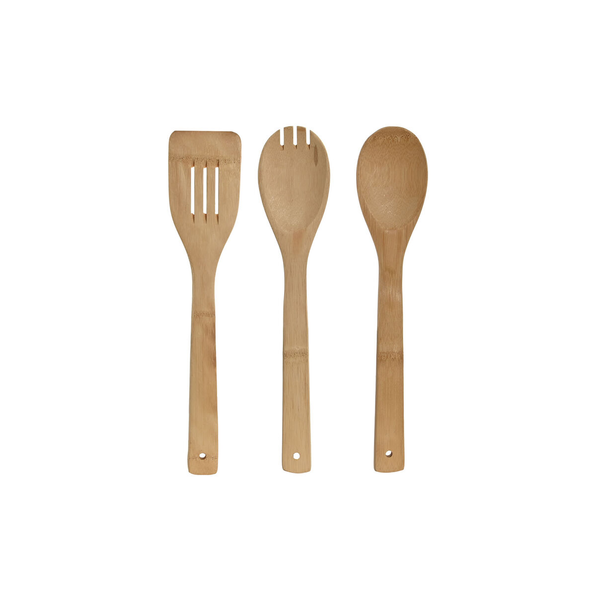Supporto per Utensili da Cucina Home ESPRIT Bambù Acciaio inossidabile 8 x 13 x 27 cm 6 Pezzi - Immagine 2