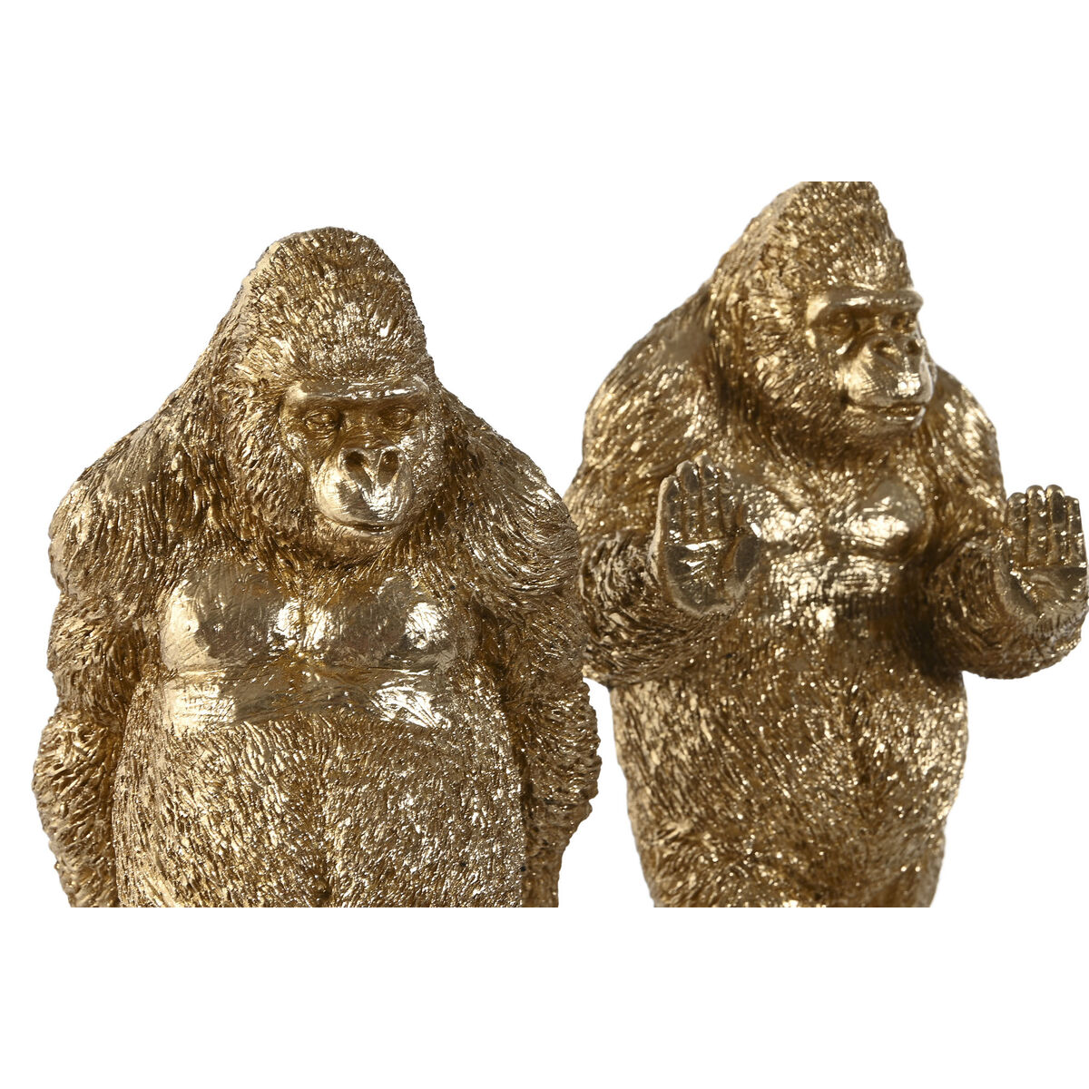 Fermalibri Home ESPRIT Resina Gorilla 13 x 12,5 x 24 cm - Immagine 2