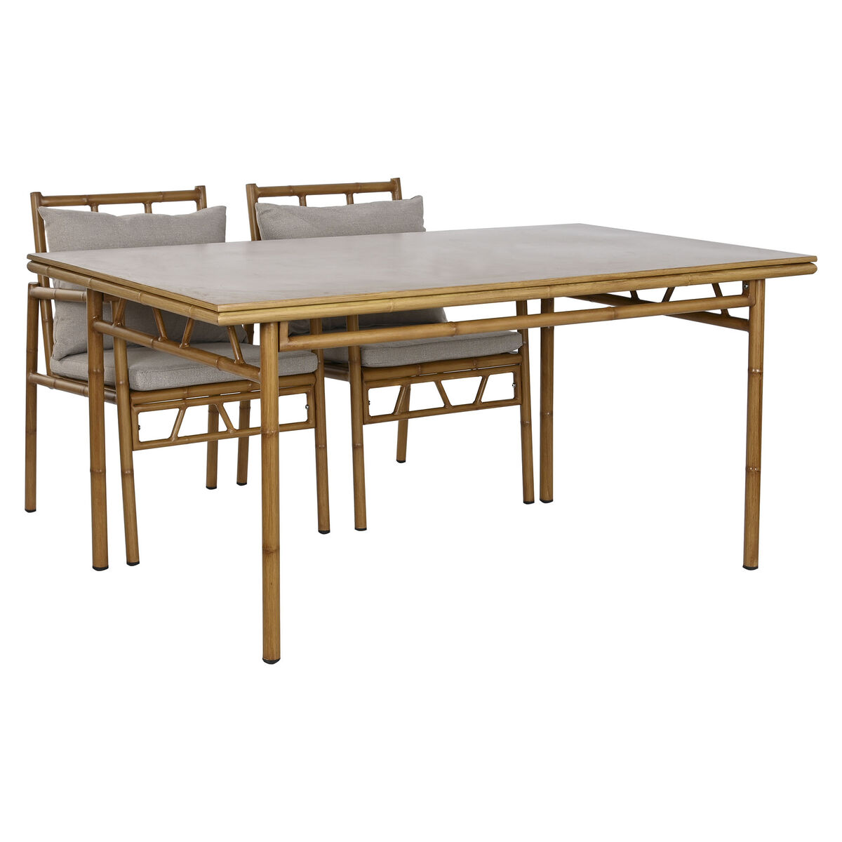 Mobili da giardino Home ESPRIT Beige 160 x 90 x 75 cm 83 cm (5 Pezzi) - Immagine 8