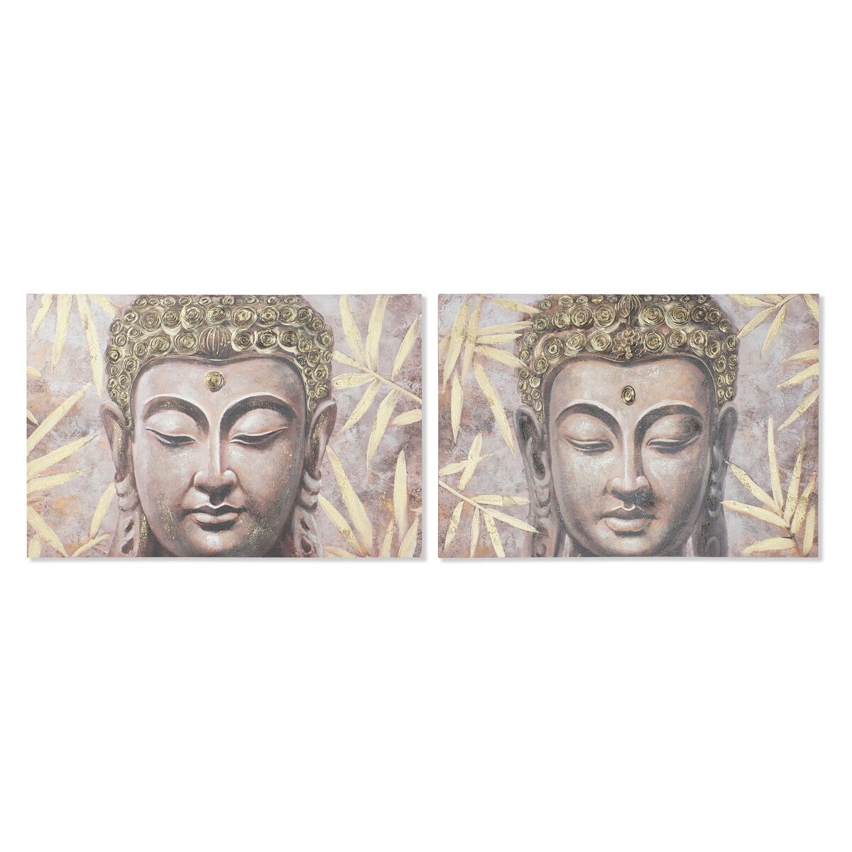 Tela Home ESPRIT Tela Legno MDF 120 x 3 x 80 cm 120 x 2,8 x 80 cm