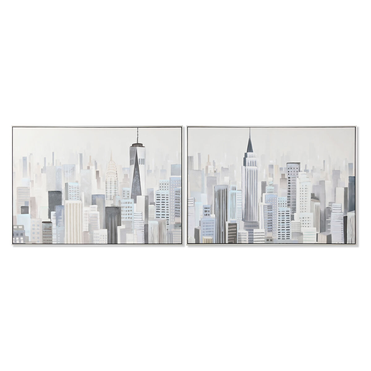 Tela Home ESPRIT polistirene Tela 122,3 x 4,5 x 82,3 cm