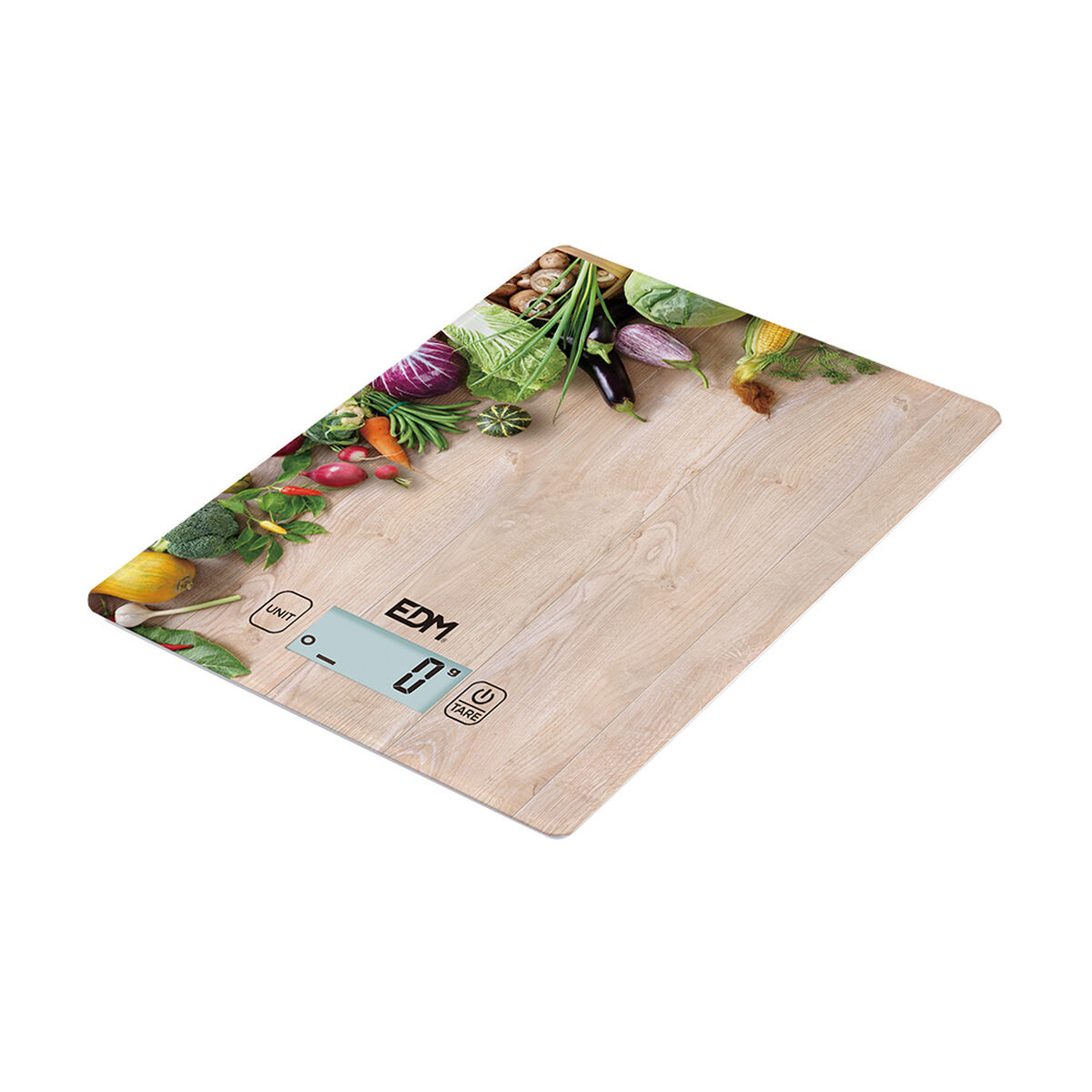 bilancia da cucina EDM 07527 Marrone Legno 5 kg - Immagine 2