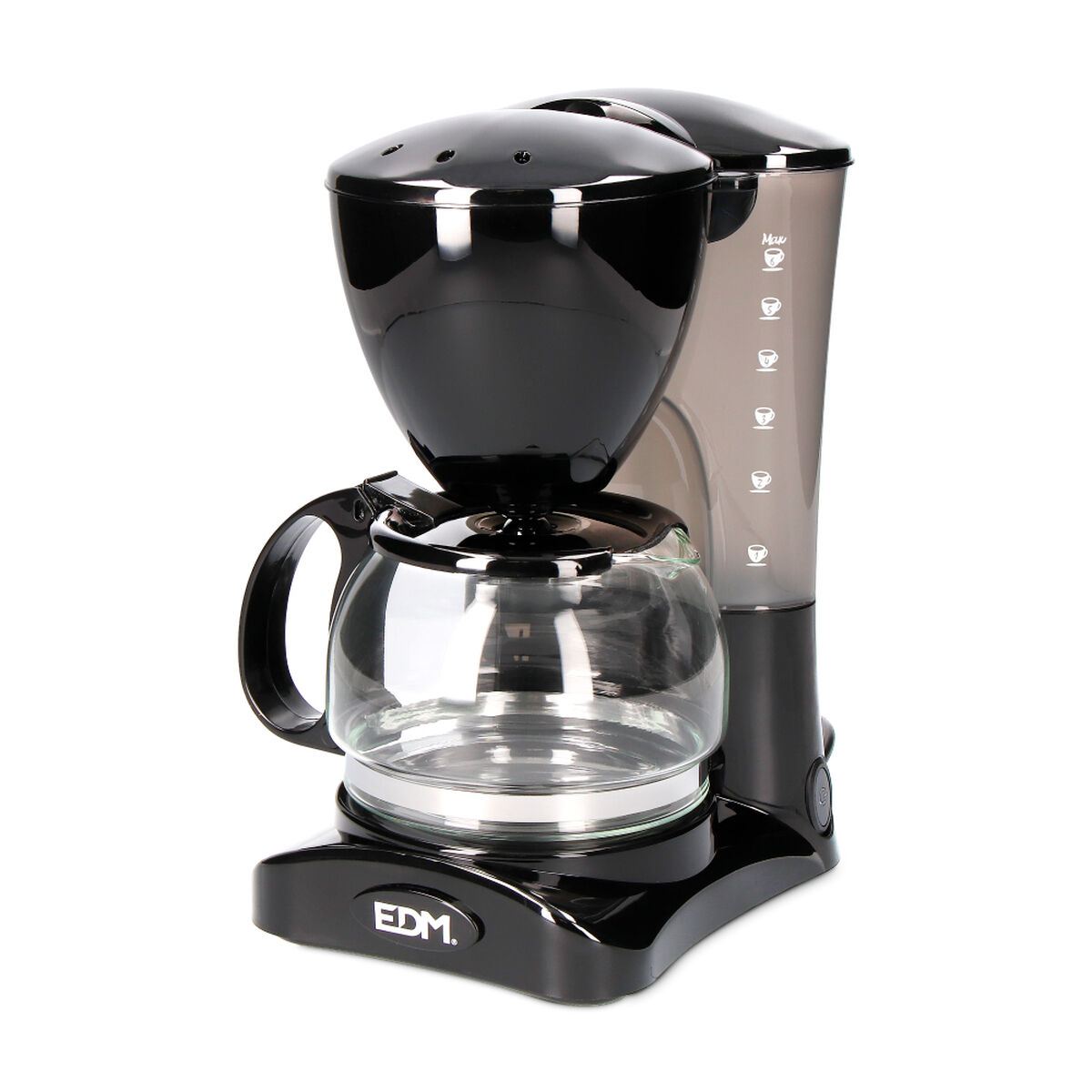 Caffettiera Americana EDM 07653 Nero 550 W 6 Tazze 0,6 L - Immagine 2