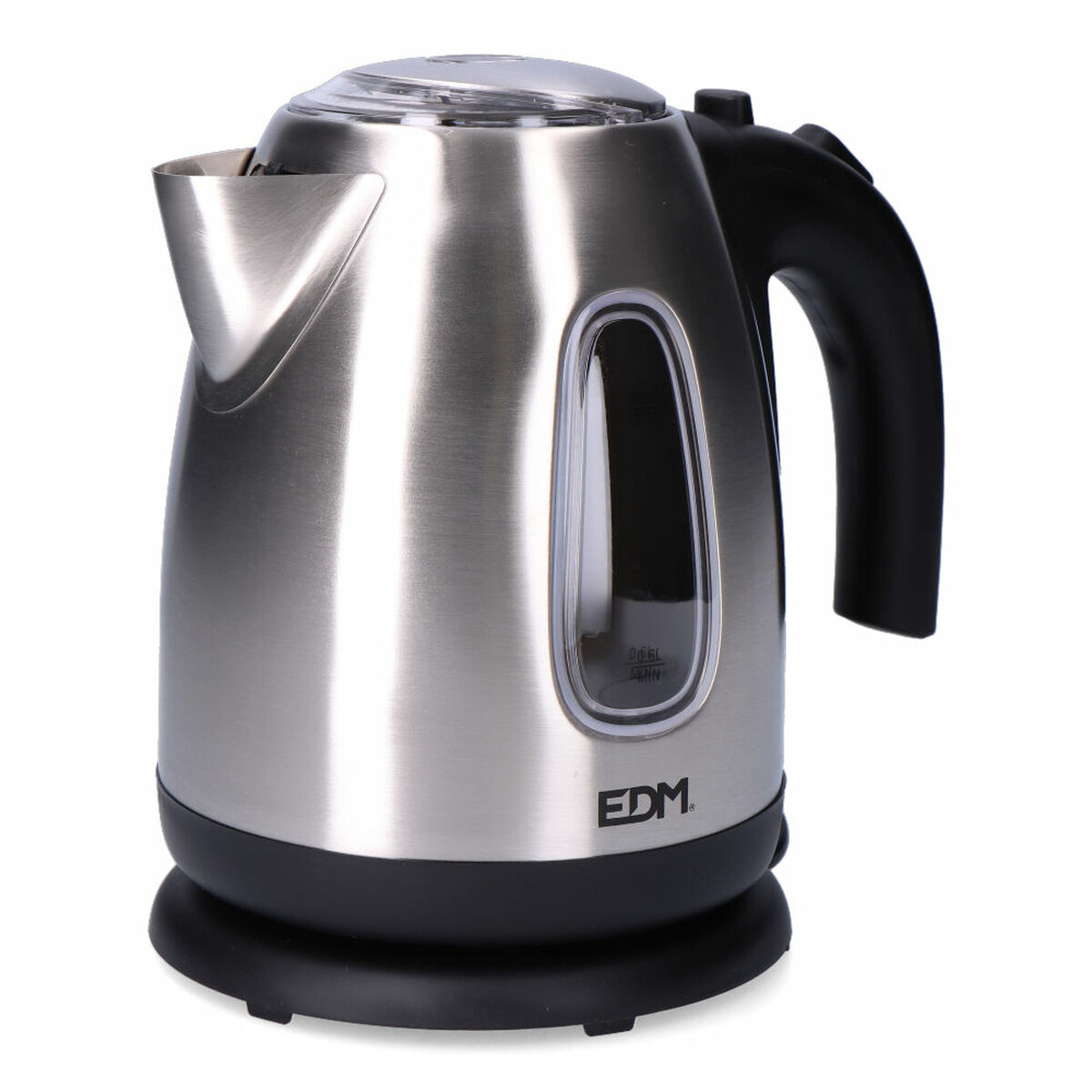 Bollitore EDM 07656 Kettle Nero Acciaio inossidabile 2200 W 1,7 L - Immagine 2