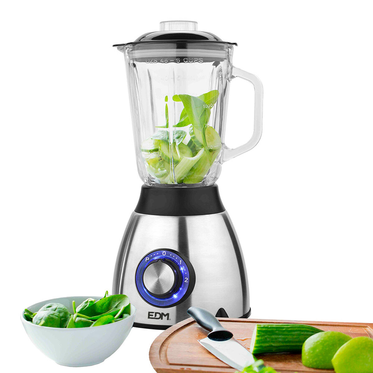 Frullatore EDM 07678 Nero 550 W 1,5 L - Immagine 3