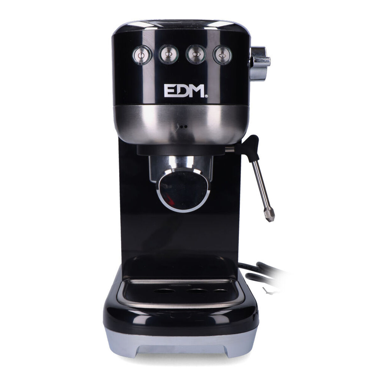 Caffettiera Express a Leva EDM 07707 Nero 2 Tazze 1,3 L - Immagine 2