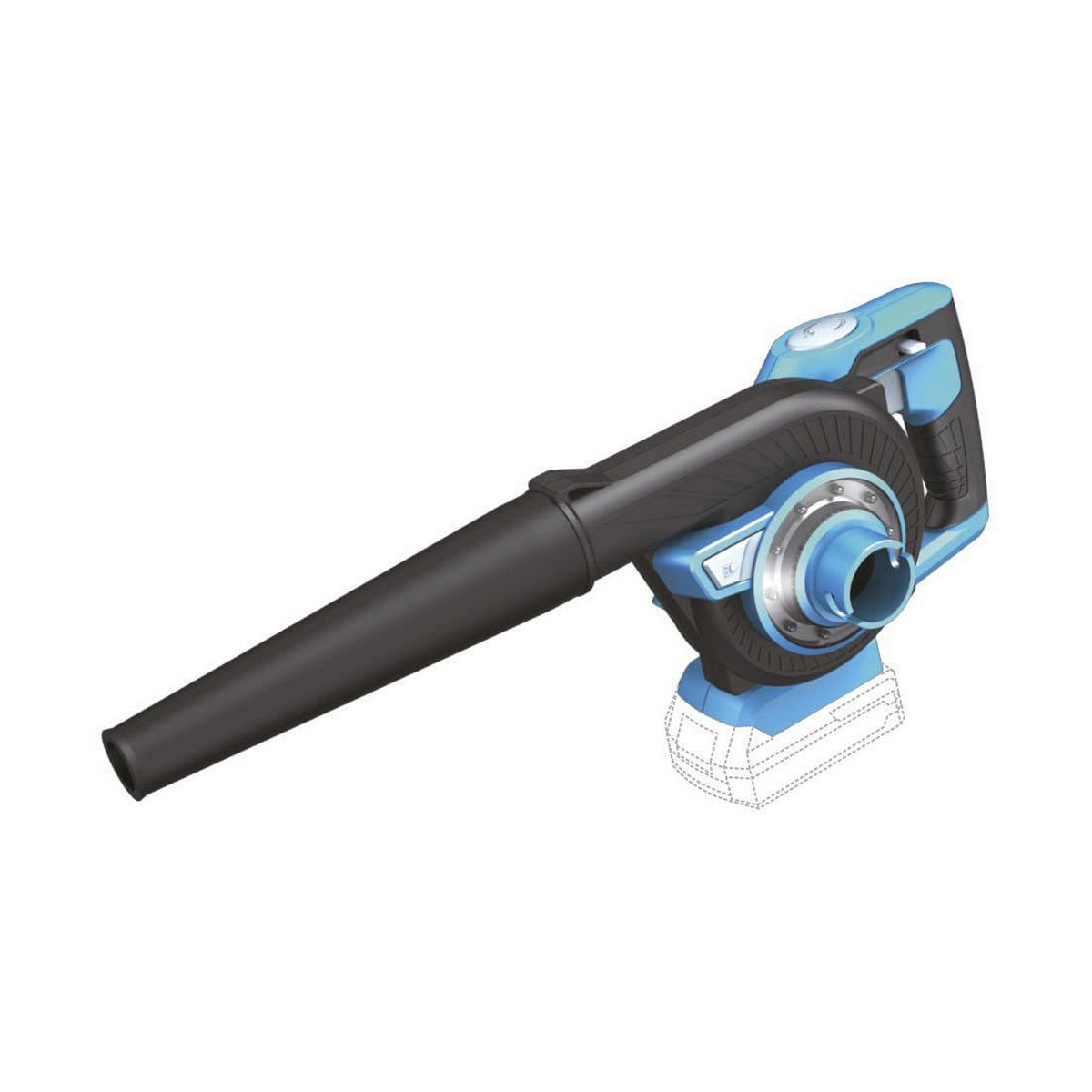 Soffiatore Koma Tools Pro Series 20 V Aspirapolvere