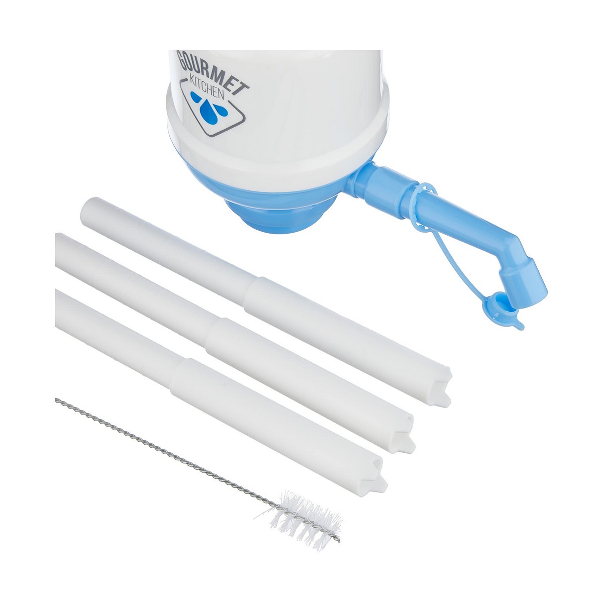 Dispenser di Acqua Gourmet Kitchen Azzurro Azzurro/Bianco polipropilene Manuale - Immagine 4