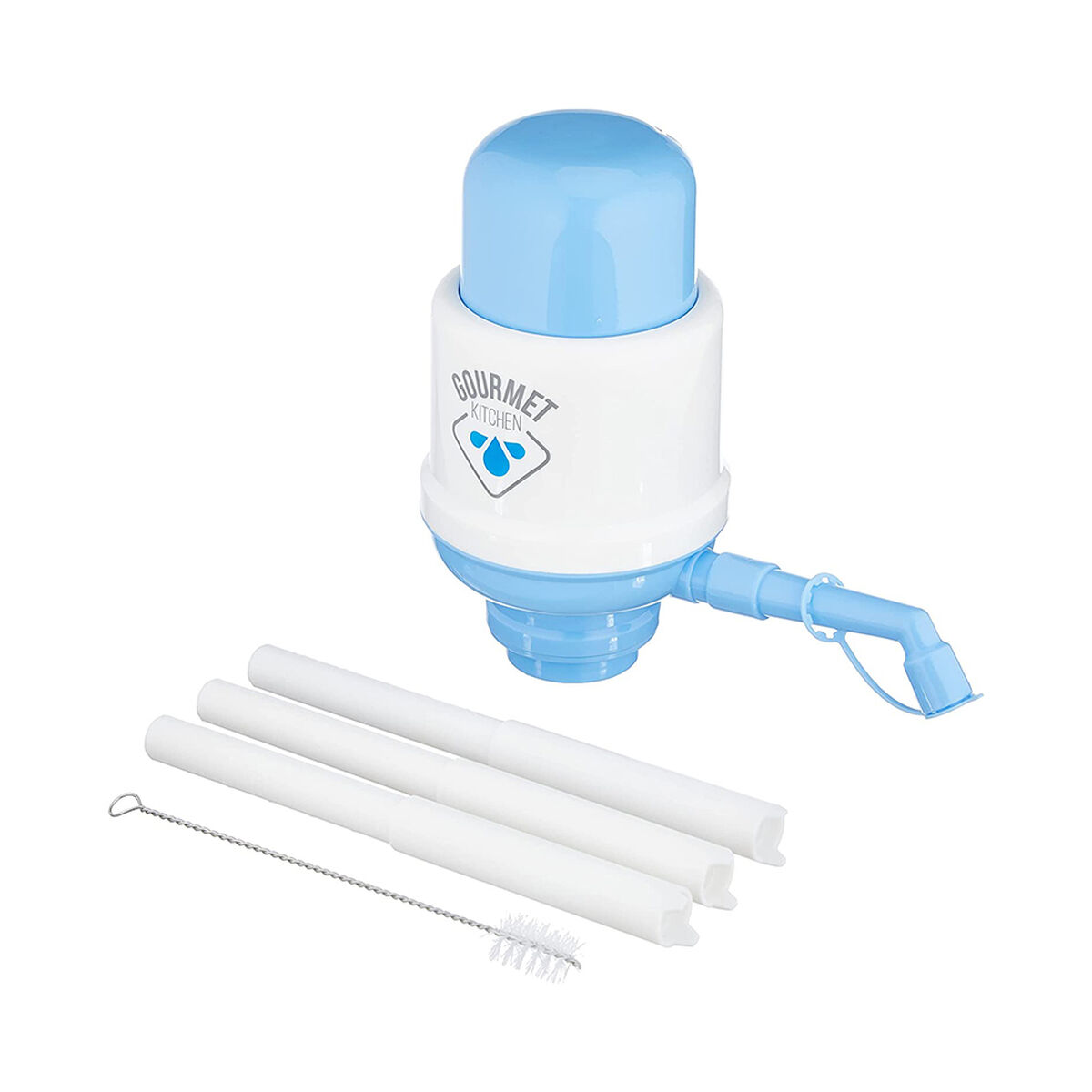 Dispenser di Acqua Gourmet Kitchen Azzurro Azzurro/Bianco polipropilene Manuale - Immagine 3
