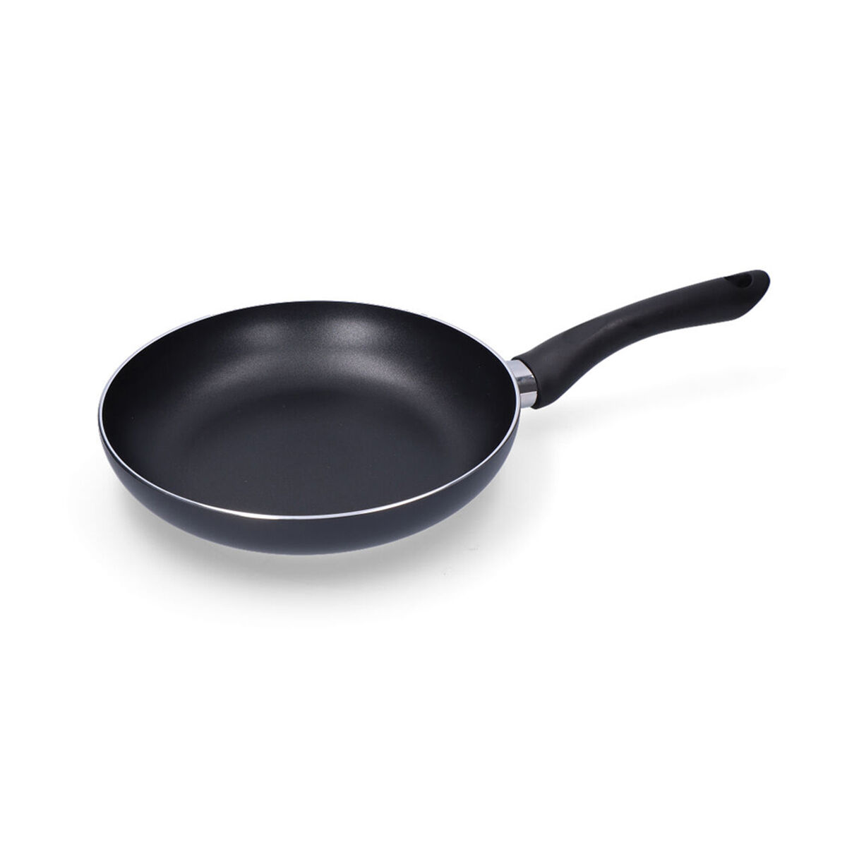 Padella antiaderente EDM Basic Line Whitford Technology Nero Alluminio Ø 24 cm - Immagine 2