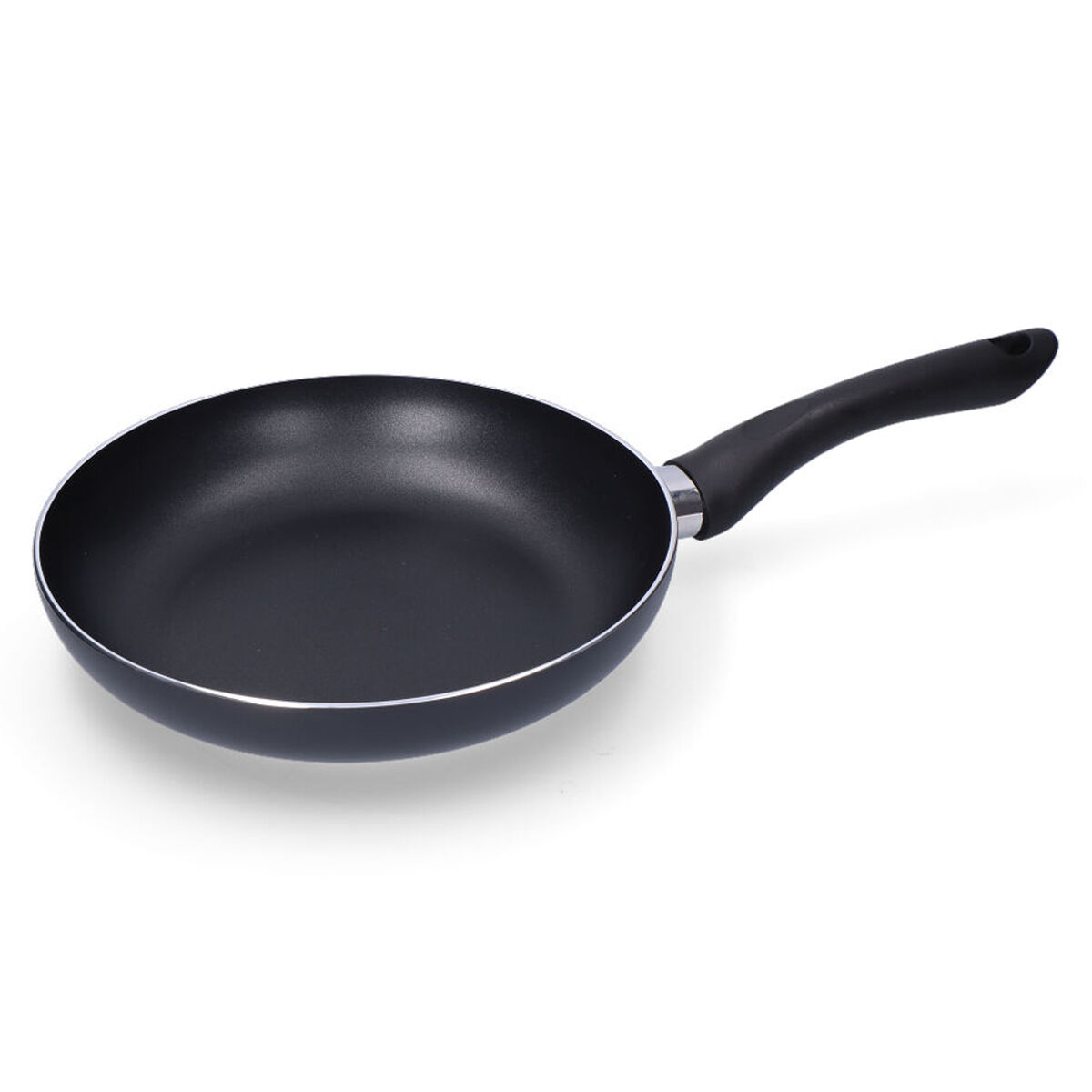 Padella antiaderente EDM Basic Line Whitford Technology Nero Alluminio Ø 30 cm - Immagine 2