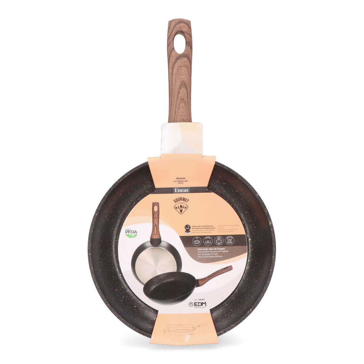 Padella antiaderente EDM Eneas Ø 20 cm - Immagine 3