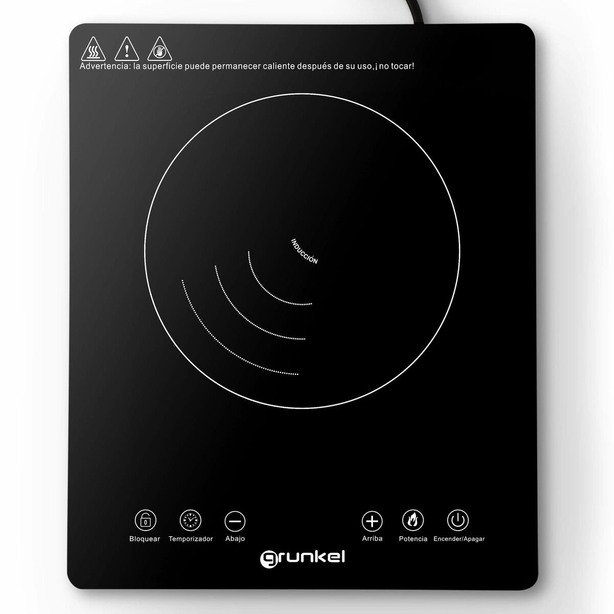 Piano Cottura ad Induzione Grunkel Touch panel 2000 W - Immagine 2