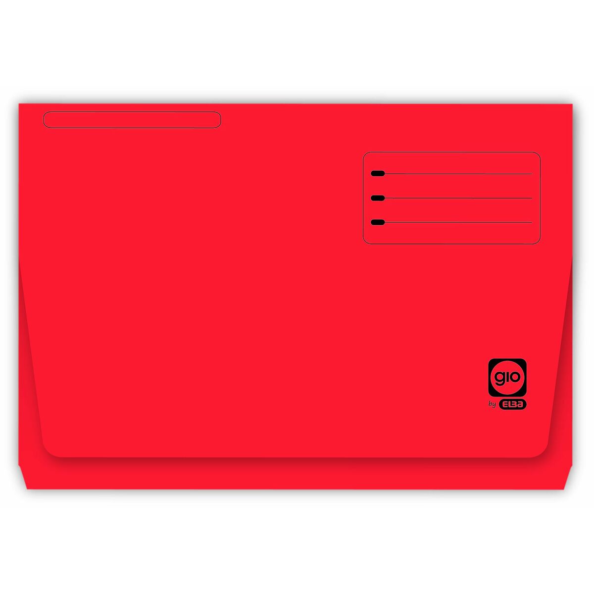 Sottocartella Elba Rosso Rosso Intenso A4 25 Pezzi