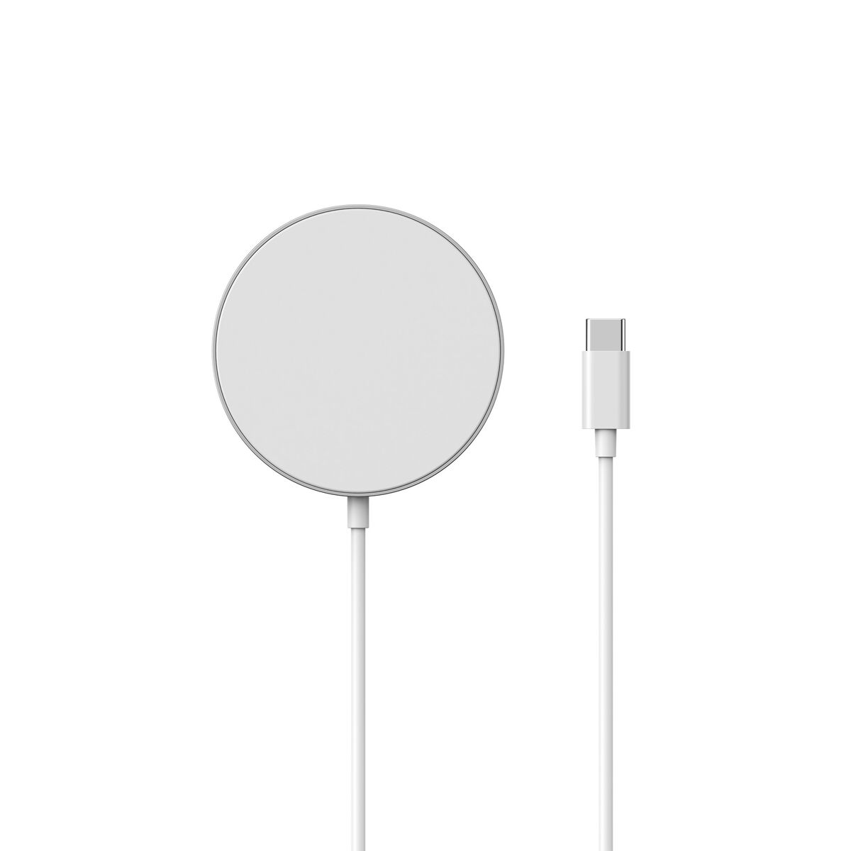 Caricabatterie Senza Fili KSIX MagniBoost Bianco - Immagine 2